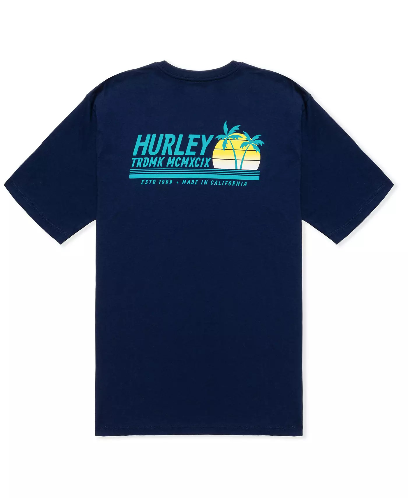 Мужская футболка Hurley Everyday Sun Stripes с коротким рукавом