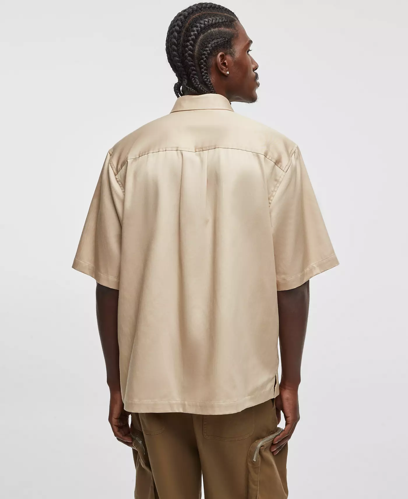 Мужская рубашка с коротким рукавом, накладным карманом на пуговицах спереди, эксклюзивно в Macy's