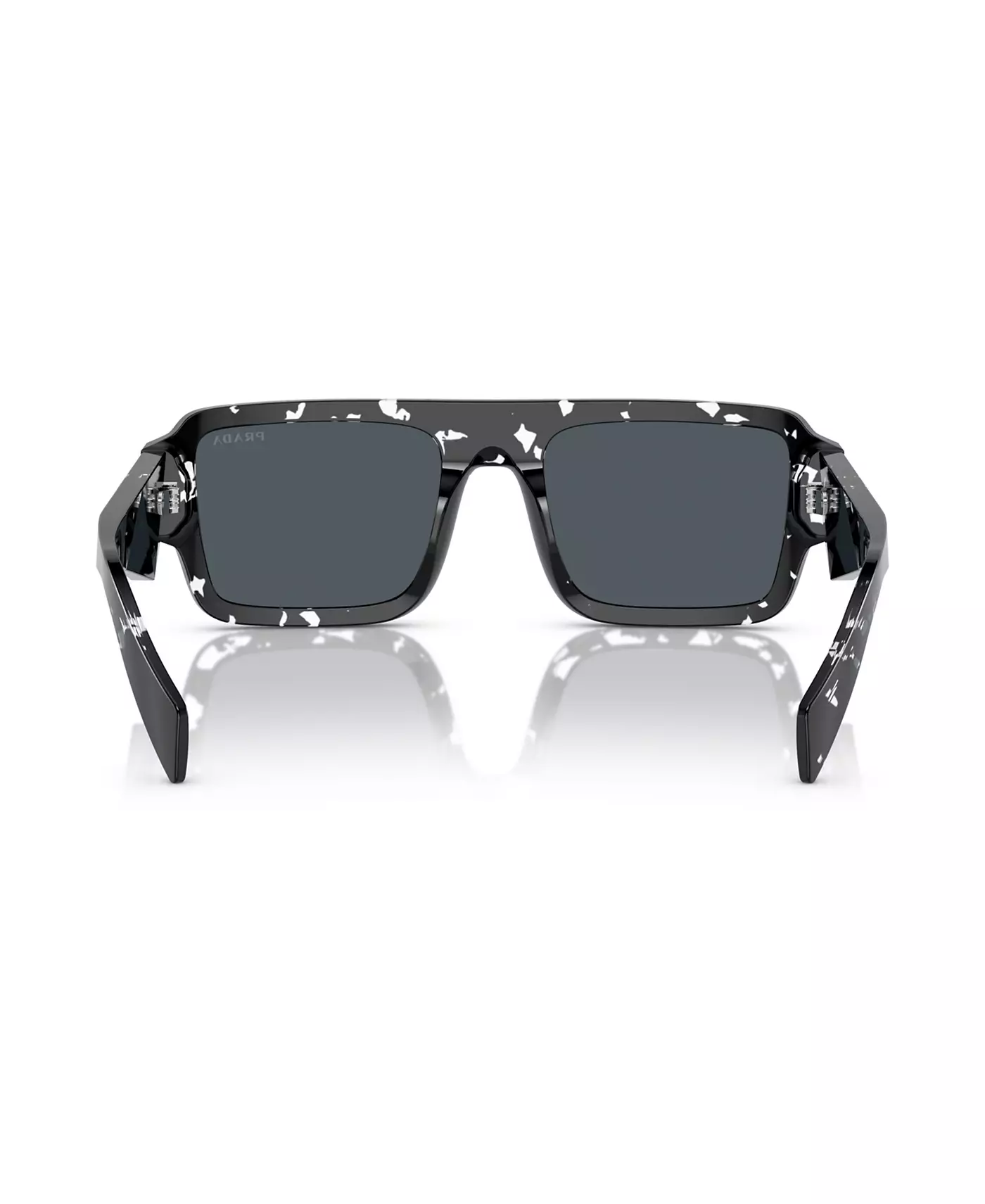 Мужские прямоугольные солнцезащитные очки PRADA с низкой перемычкой, PR A05SF