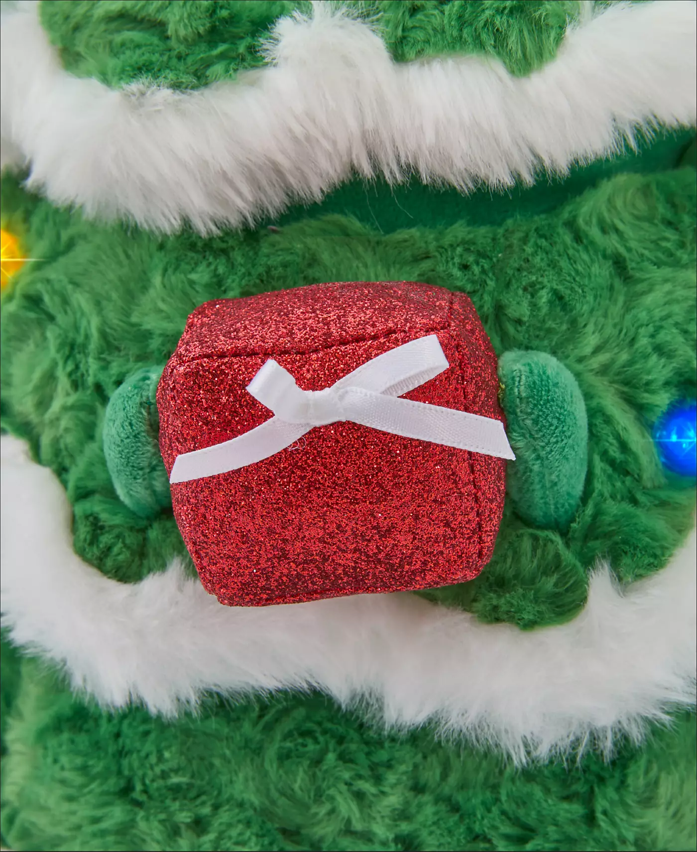 Игрушечная коробка Geoffrey's Toy Box Star Brights 12" со светодиодной подсветкой, плюшевая новогодняя елочная игрушка, созданная для Macy's