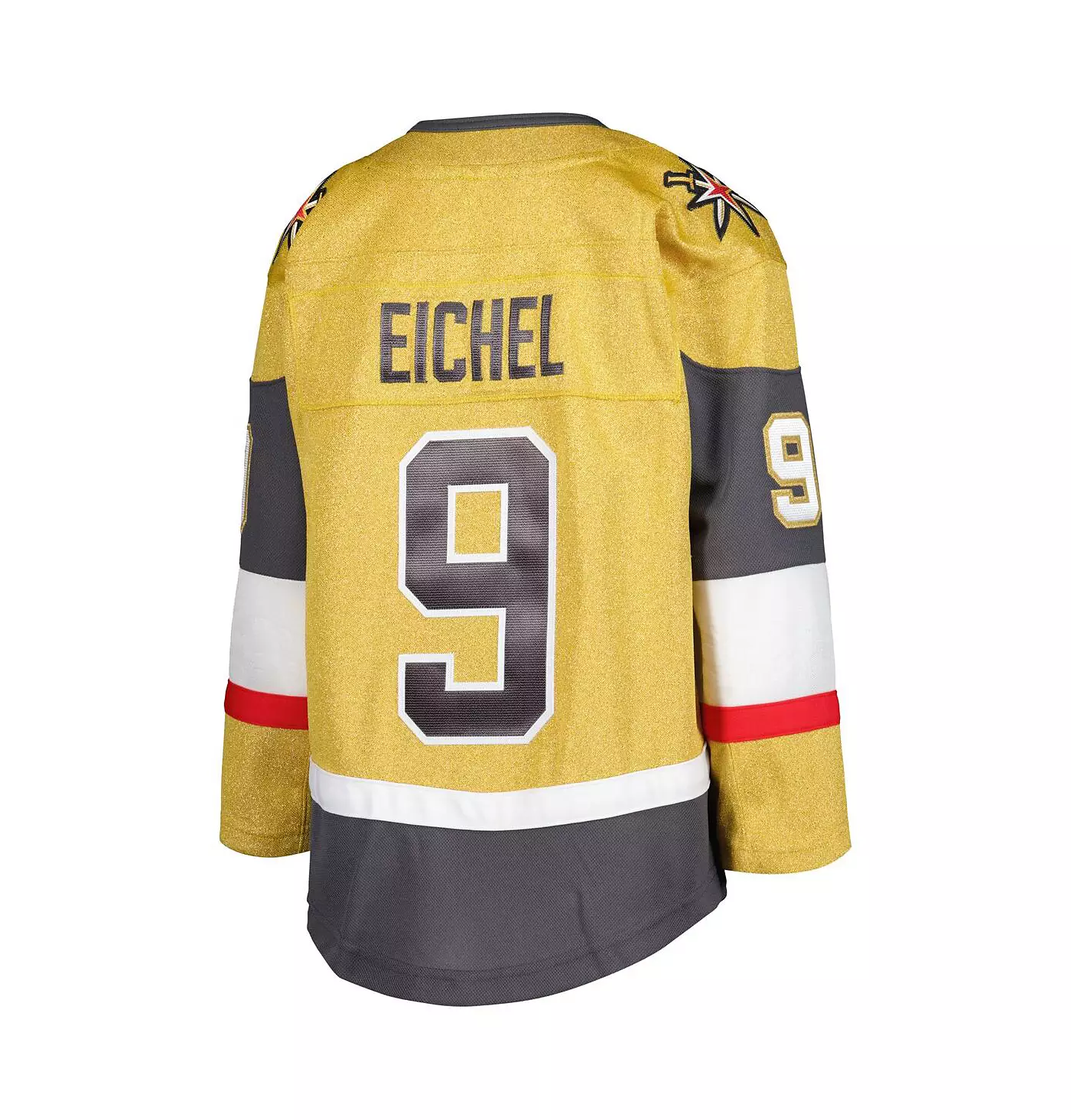 Outerstuff Big Boys and Girls Джек Айхель Голд Вегас Голден Найтс Домашняя Премьер-игрок Джерси