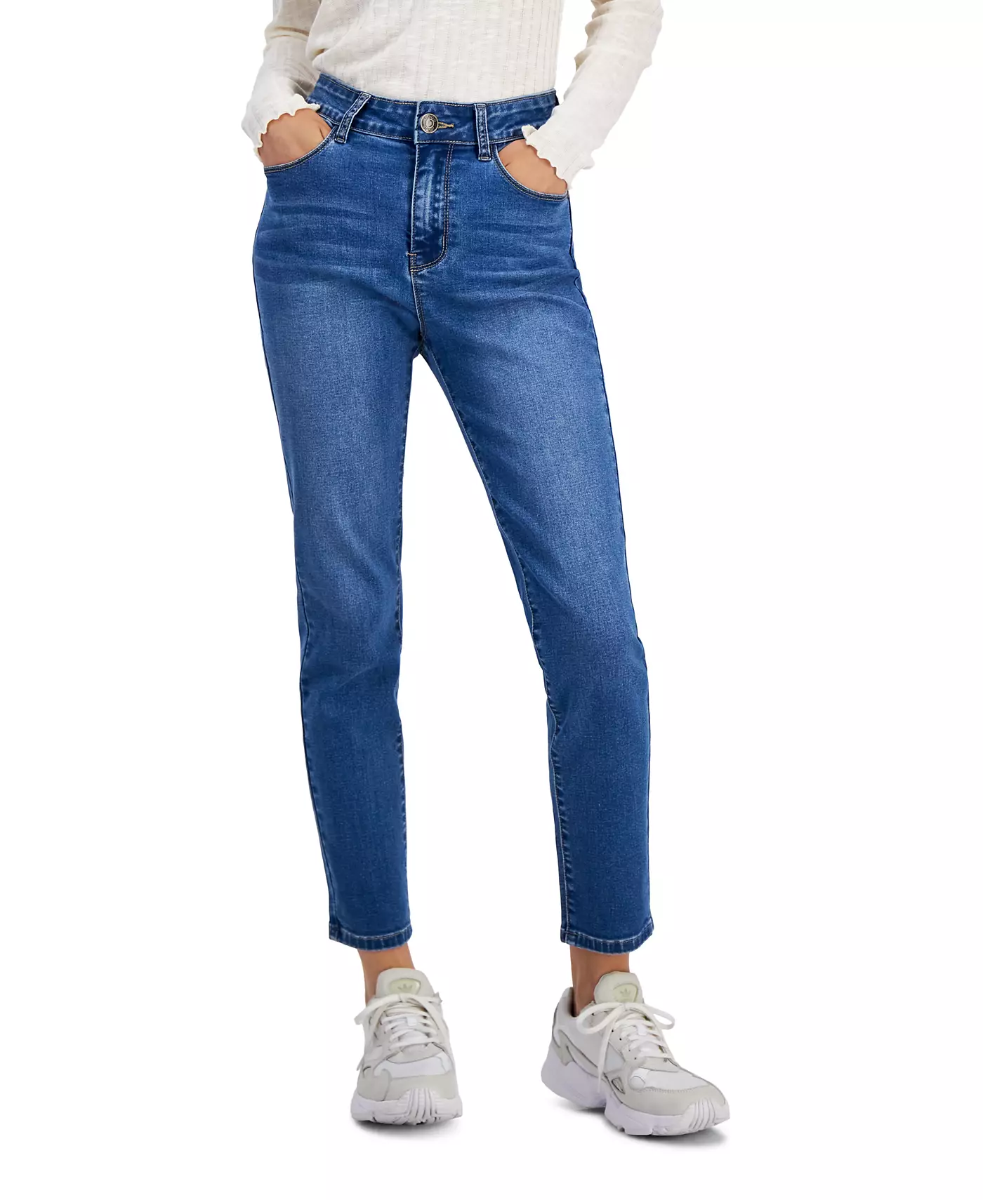 Мягкие эластичные узкие джинсы Gogo Jeans Juniors с высокой талией
