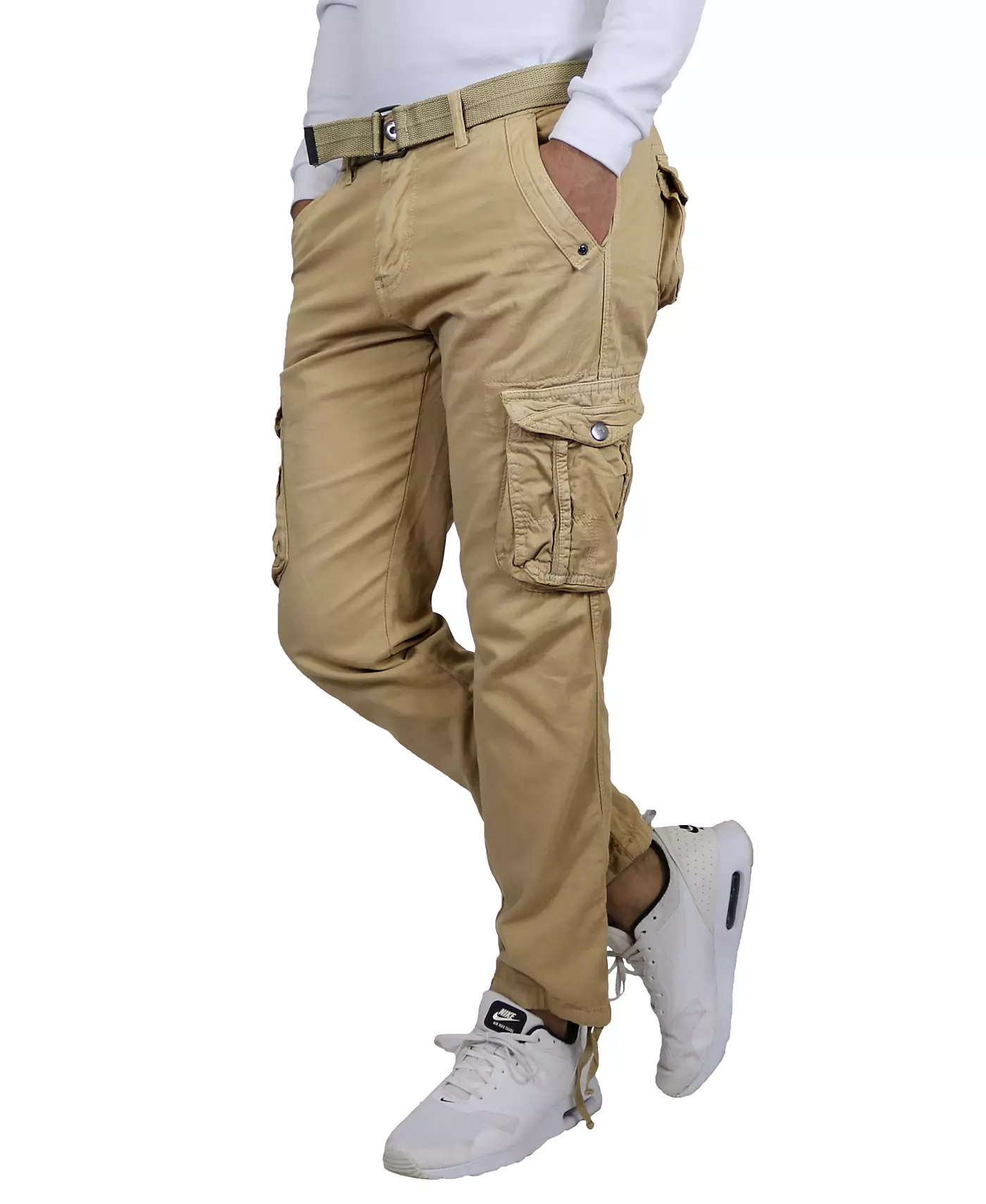 Мужской комплект брюк-карго Blu Rock Cotton с поясом