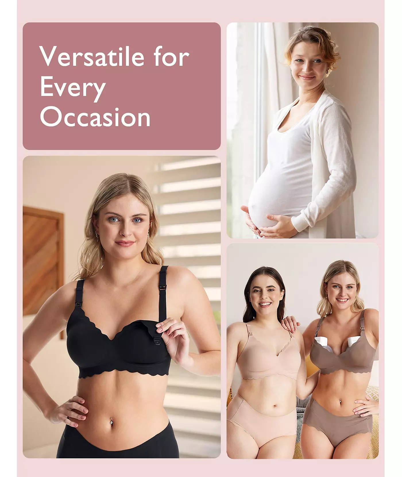 Бюстгальтер для кормления Momcozy Maternity Jelly Strip YN46