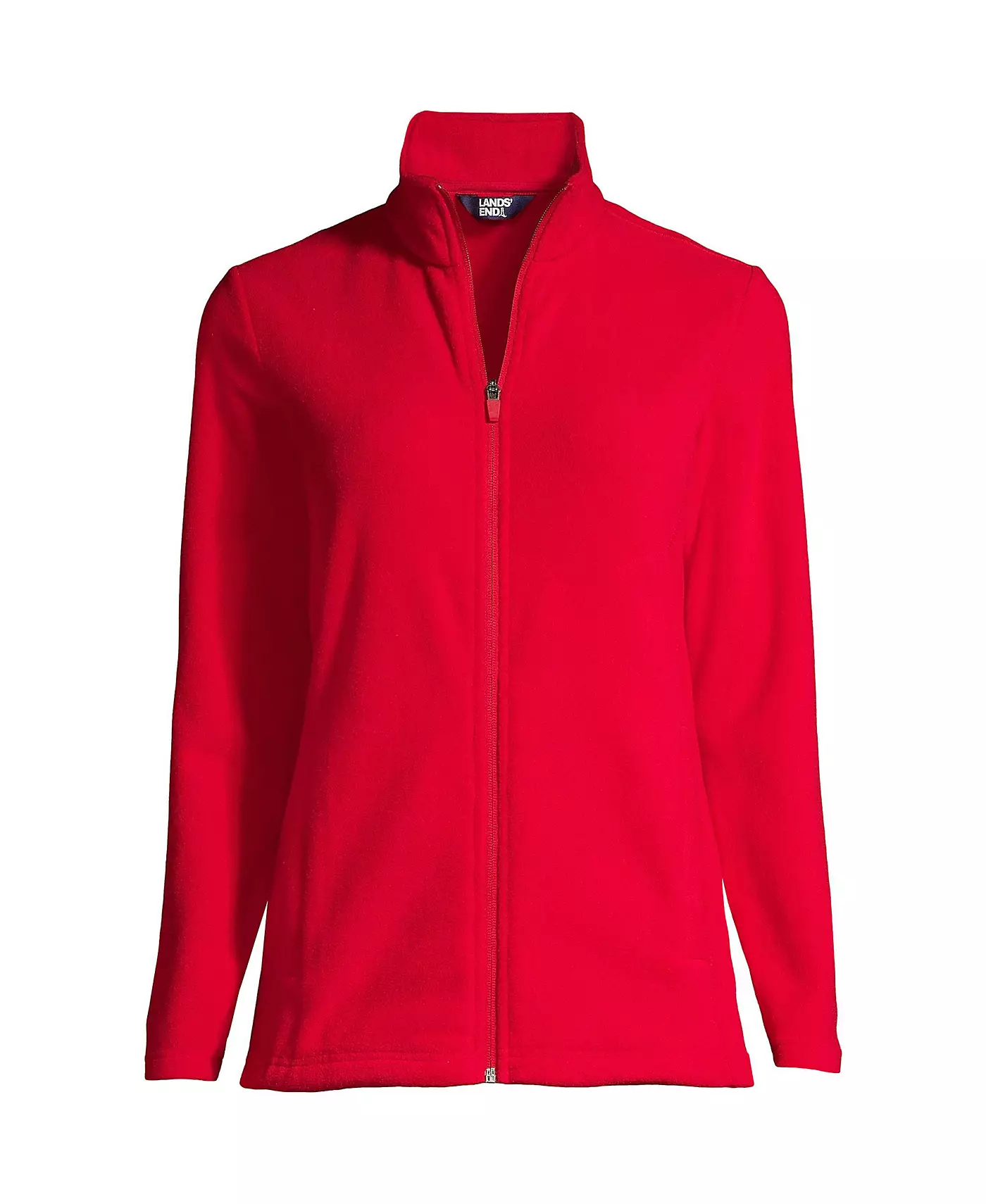 Куртка Lands' End Petite Anyweather из флиса на молнии