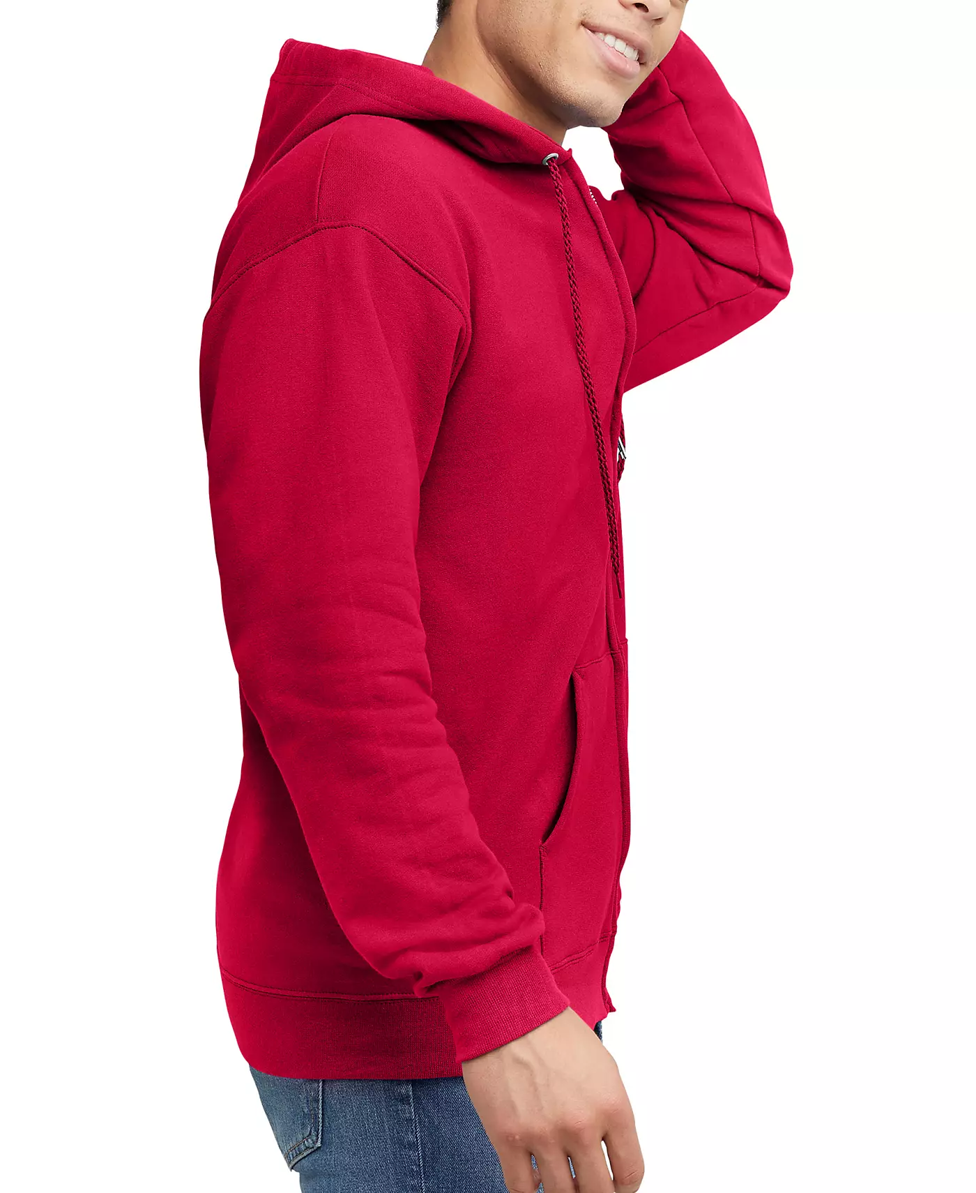 Мужская толстовка с капюшоном Hanes Ultimate Full-Zip Heavyweight Fleece Hoodie