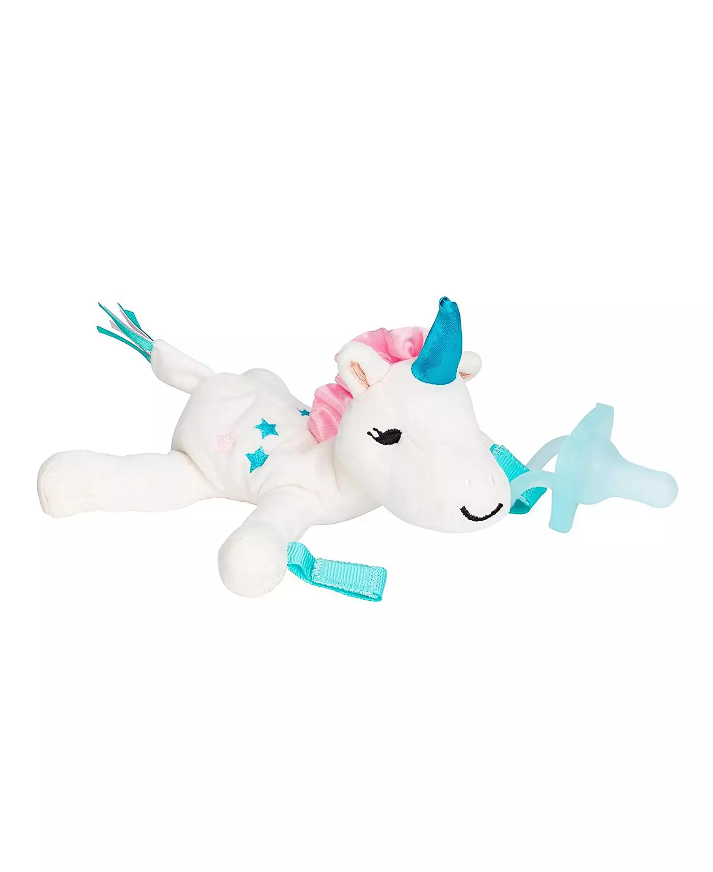 Держатель для пустышки и прорезыватель для зубов Dr. Browns Baby Lovey, мягкая игрушка с соской