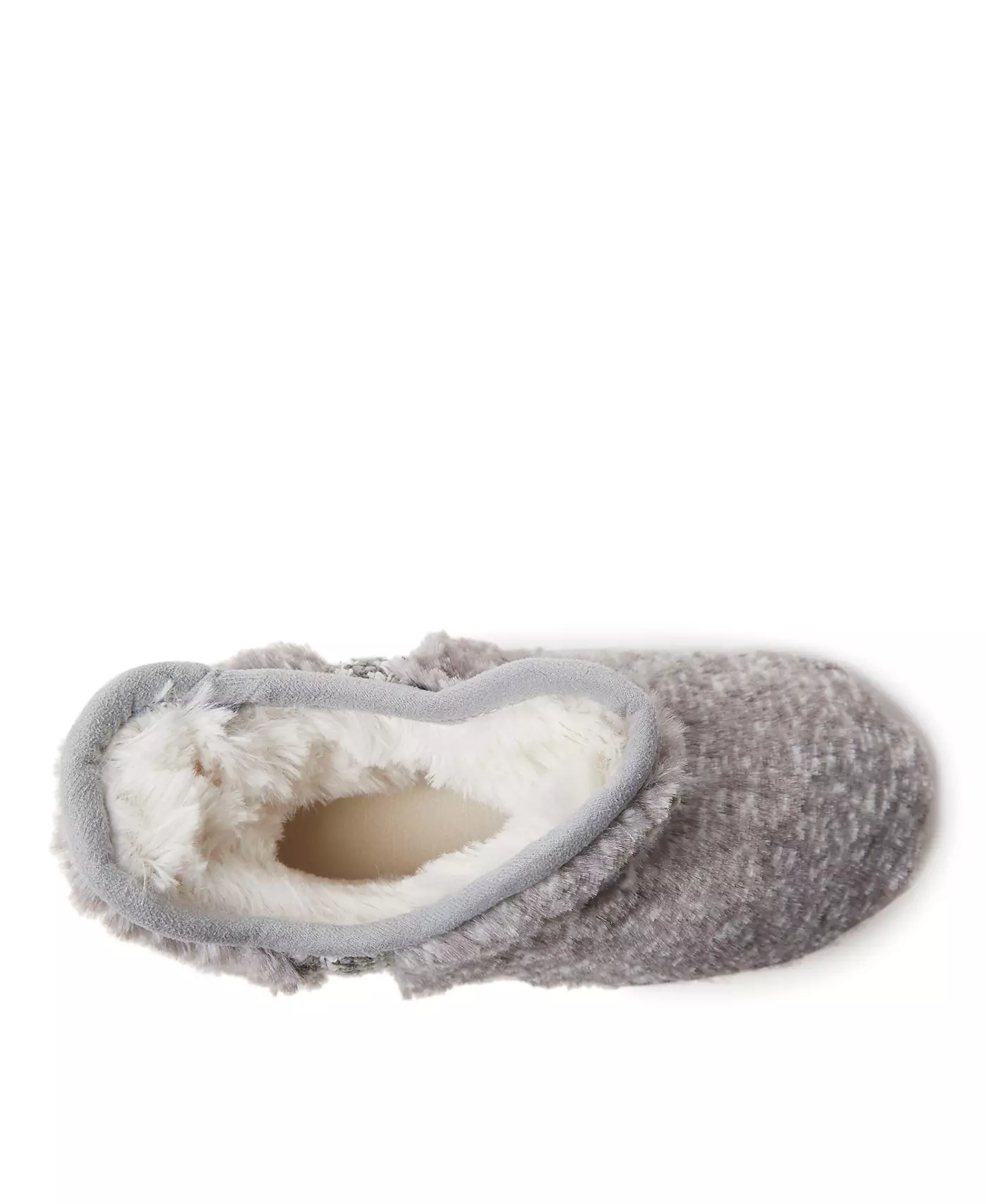Тапочки-туфельки Dearfoams Girls Charlotte Fuzzy Bootie