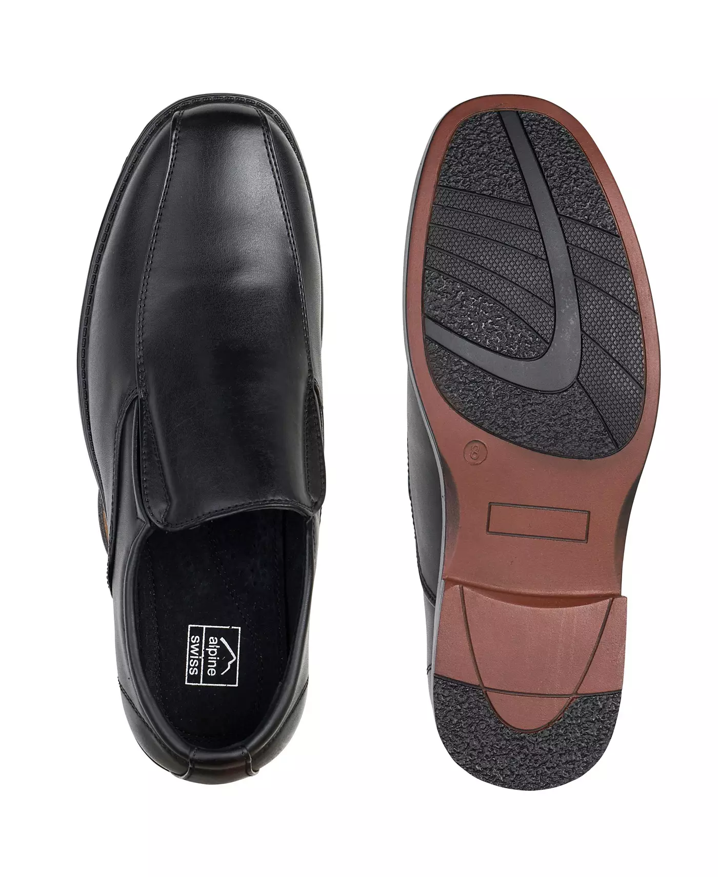 Мужские туфли Alpine Swiss, кожаные мокасины с подкладкой, подходят для джинсов