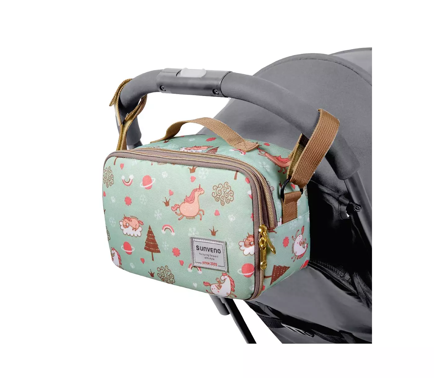Сумка для пеленания Sunveno Grab and Go с подкладкой