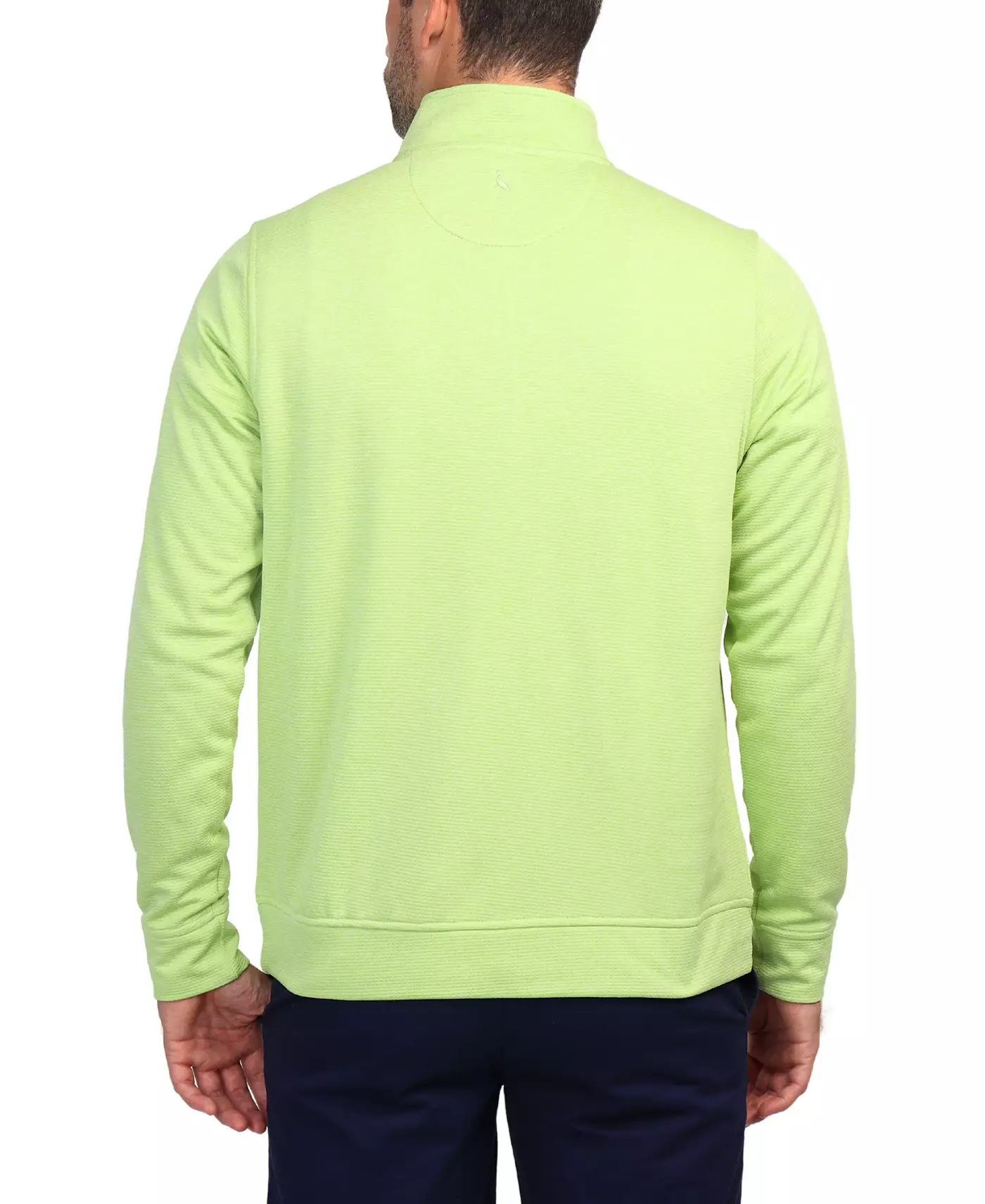 Мужская флисовая кофта Tailorbyrd Luxe Performance с застежкой-молнией на четверть оборота