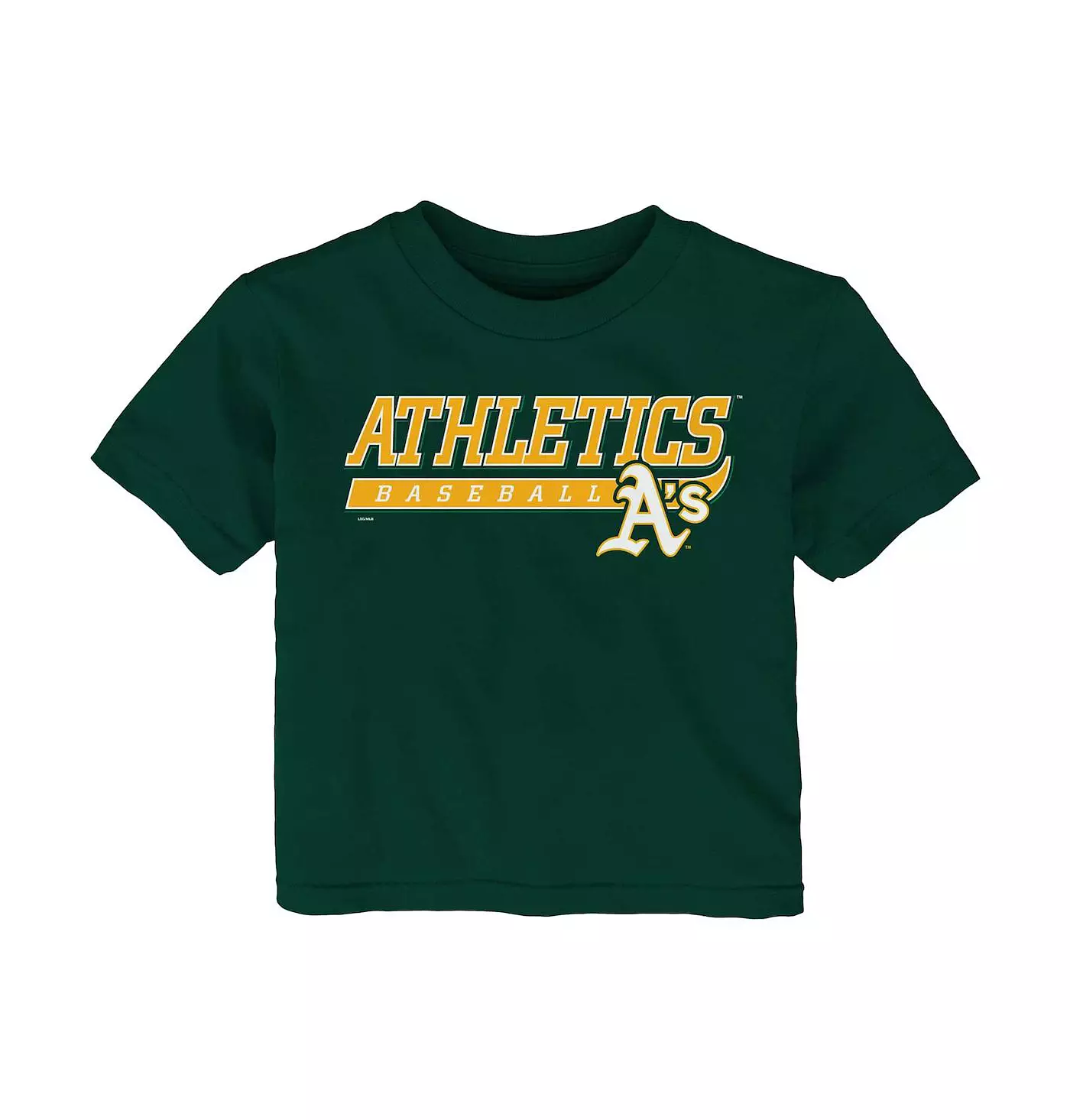 Футболка Outerstuff Infant Boys and Girls Green Oakland Athletics Take The Lead