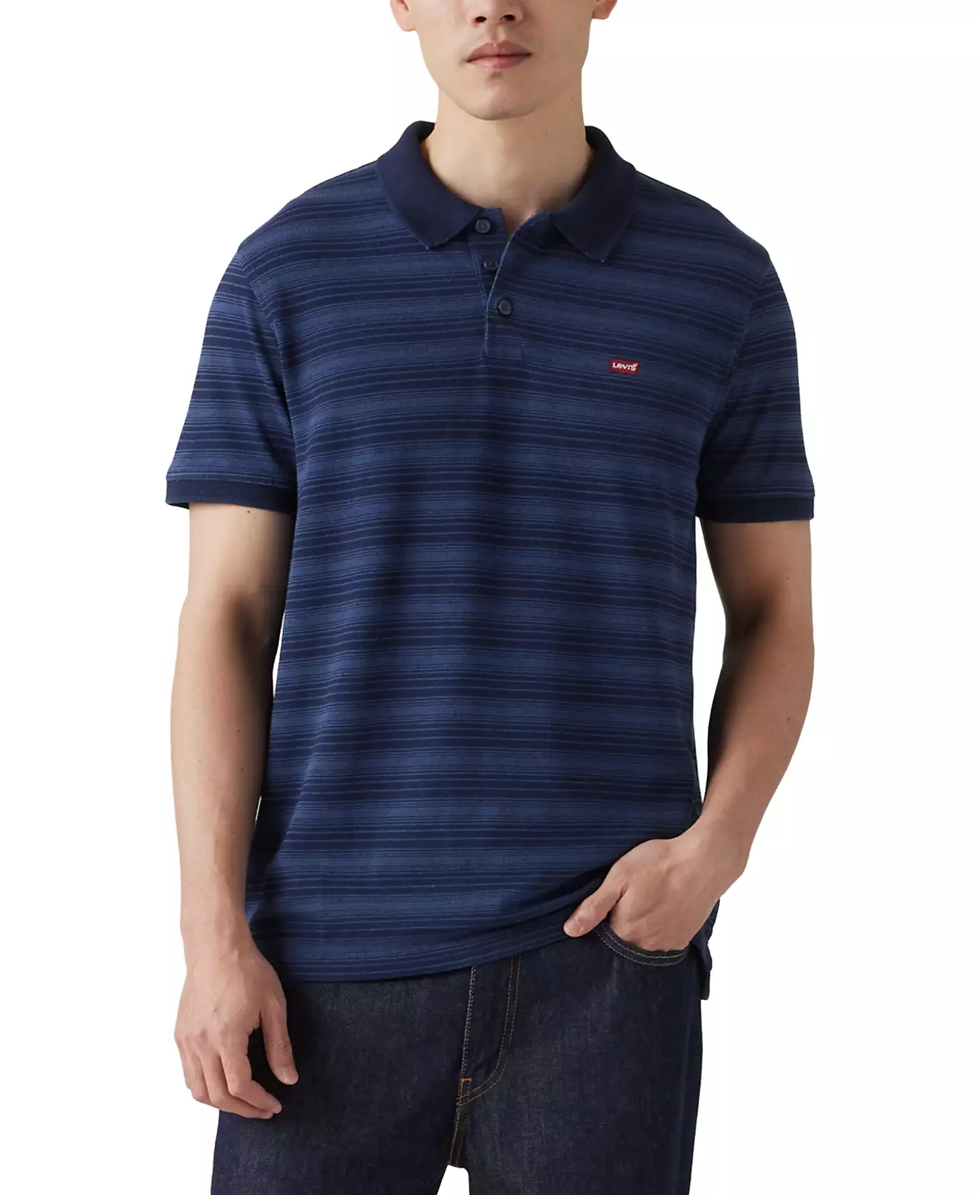 Мужская рубашка-поло Levi's Housemark Regular Fit с коротким рукавом