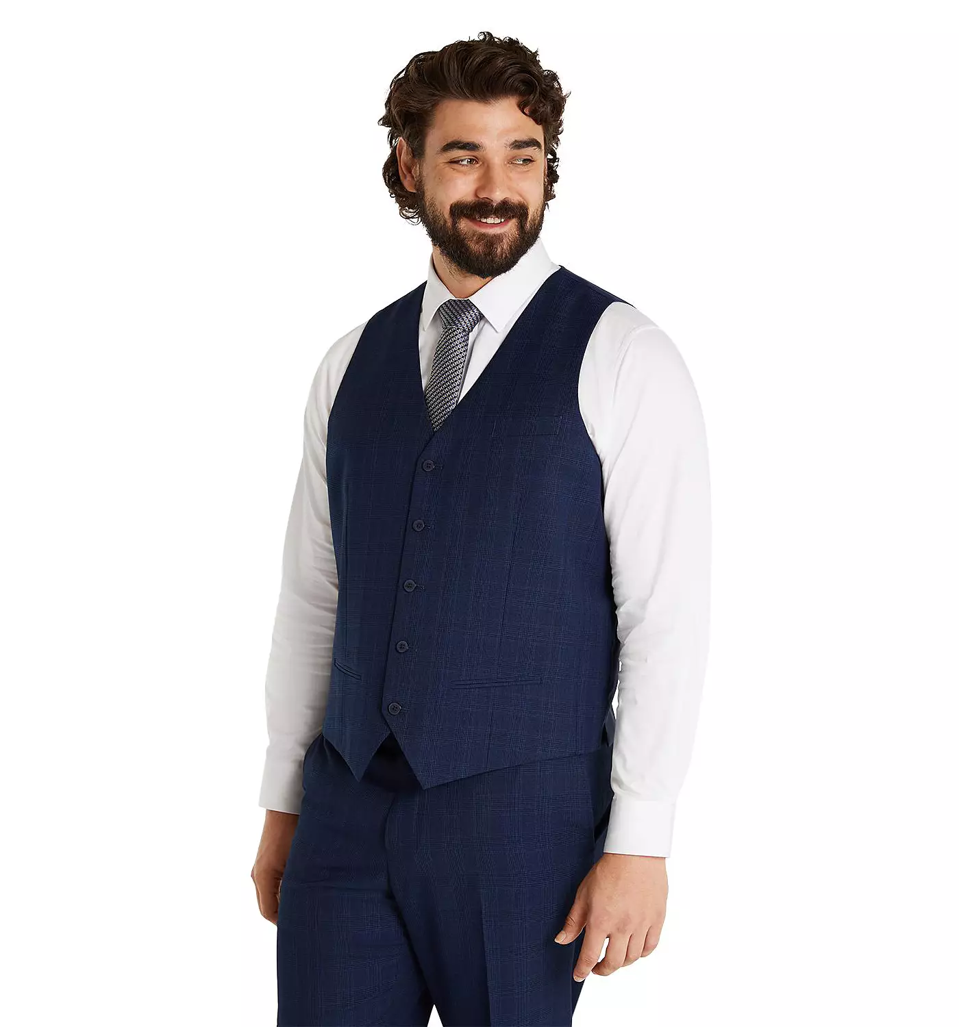 Жилет Johnny Bigg Big & Tall Saylor в клетку