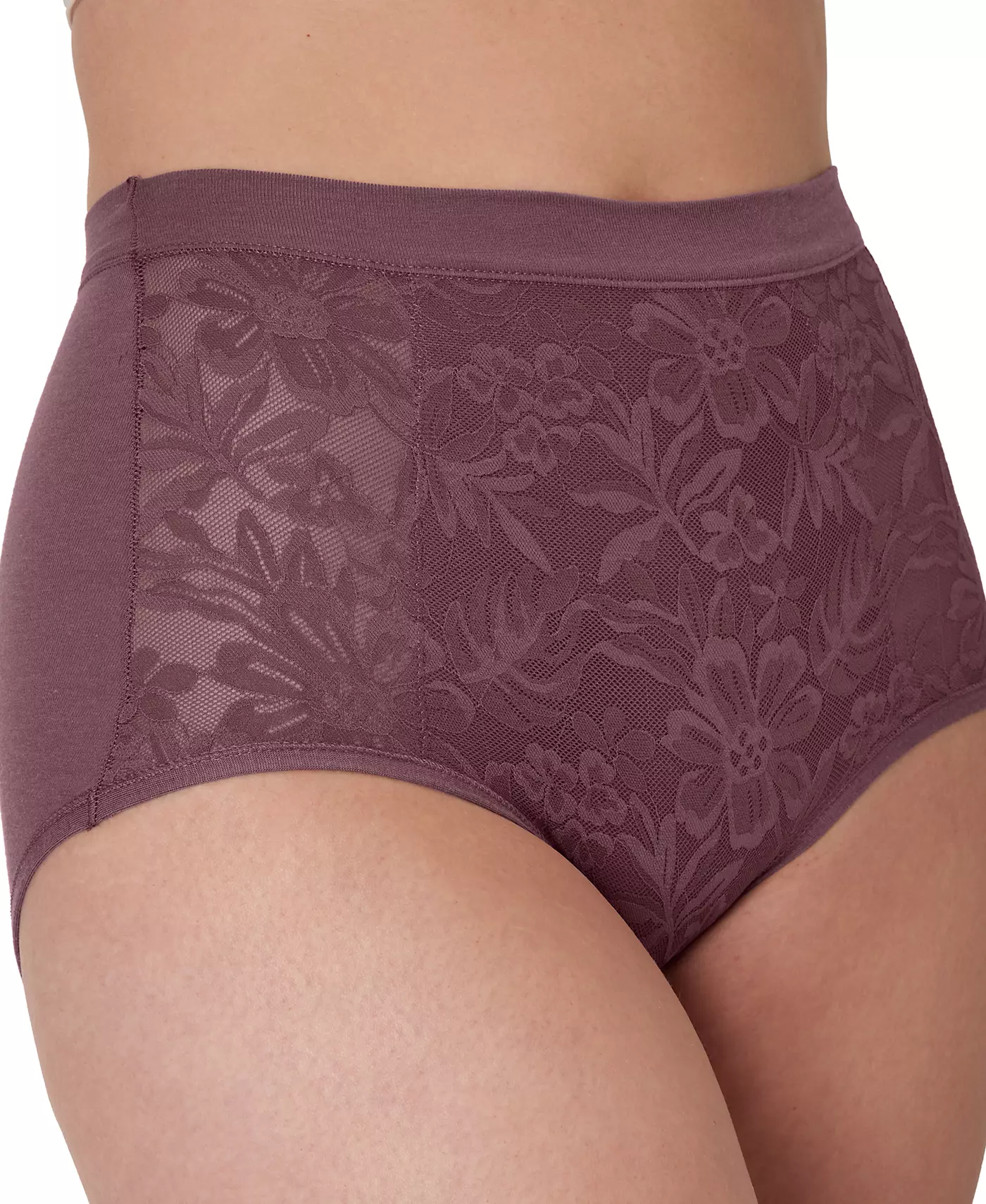Нижнее белье женские дышащие кружевные трусики с высокой посадкой DFCLBF