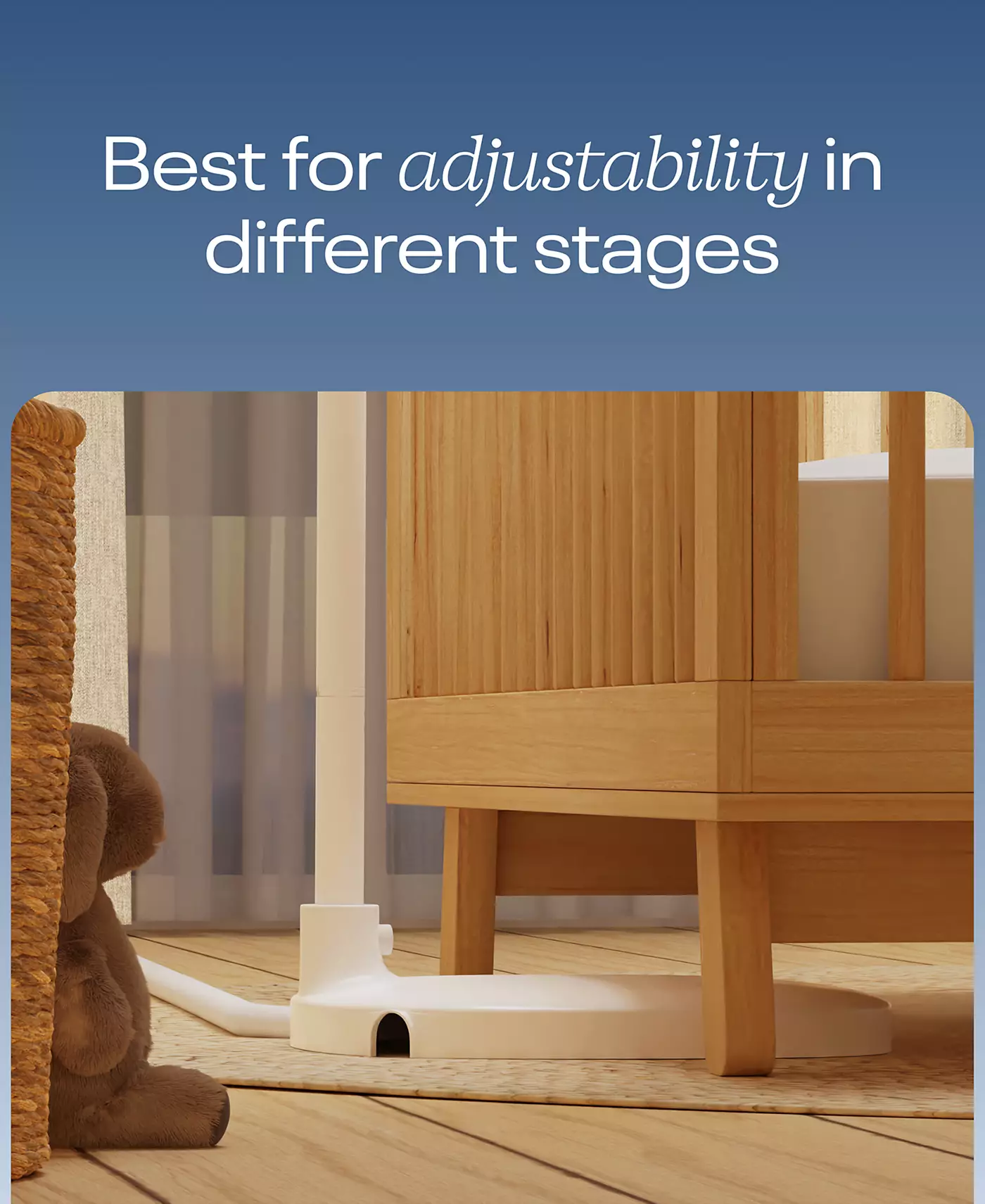 Nanit Pro Smart Baby Monitor и напольная подставка (V2)