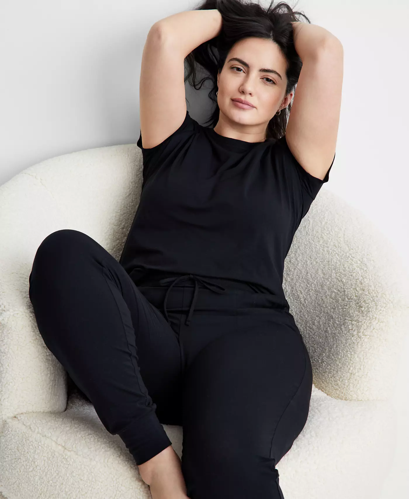 Женская футболка State of Day из хлопковой смеси с коротким рукавом для сна XS-3X