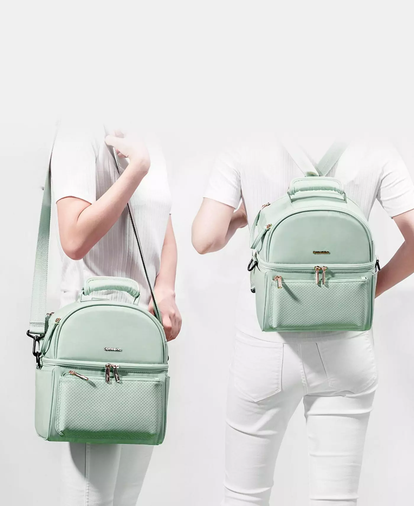 Сумка-холодильник для грудного молока Sunveno со съемным термобоксом