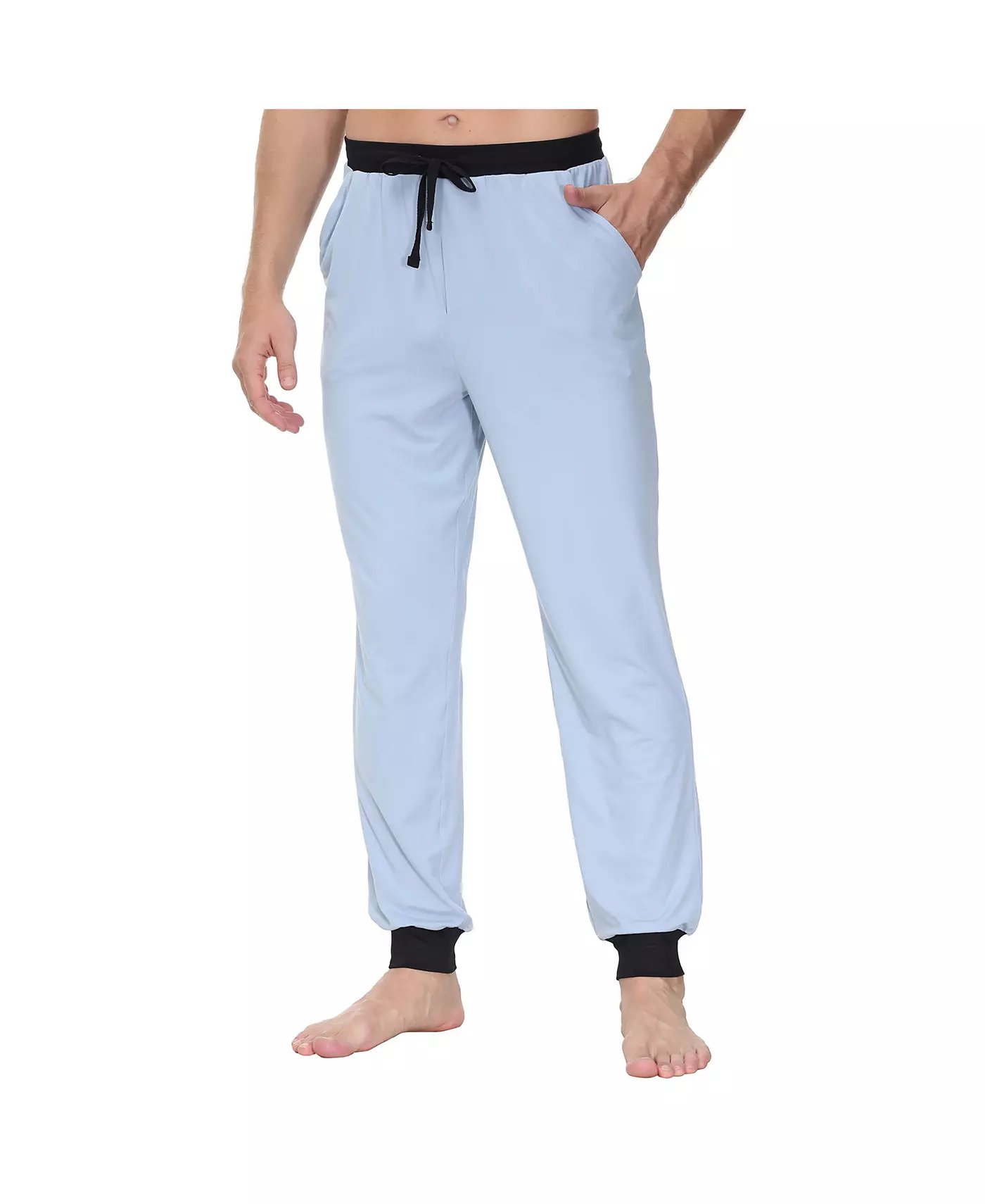 Мужские пижамные штаны INK+IVY с контрастной отделкой, сохраняющие тепло