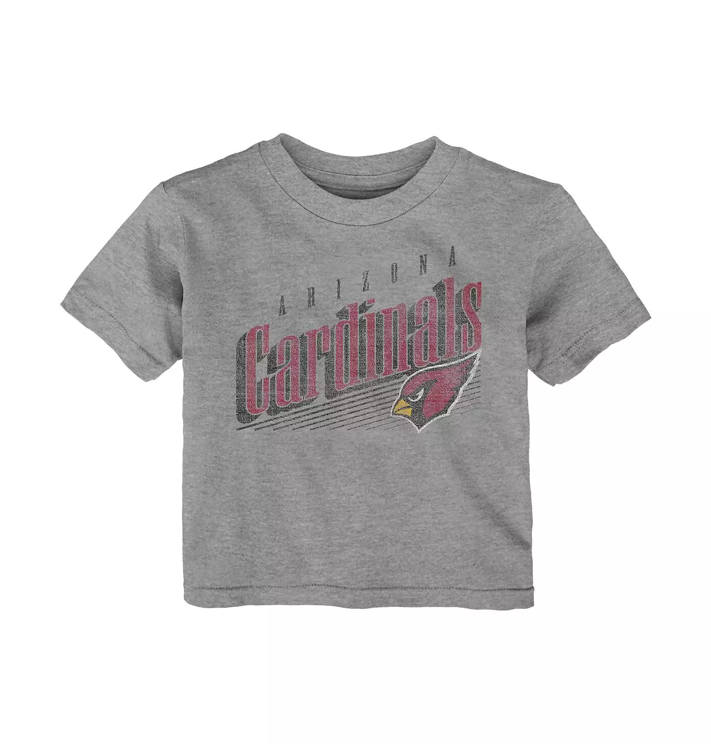 Футболка Outerstuff Infant Boys and Girls Heathered Grey Distressed с надписью Arizona Cardinals Winning Streak