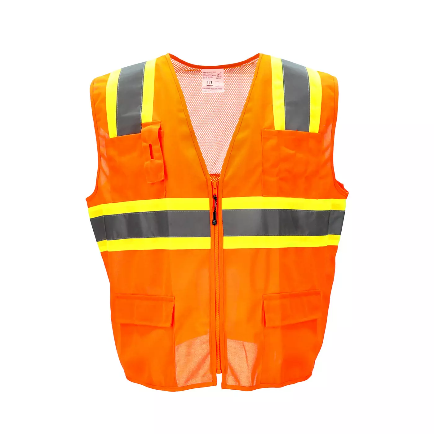 Мужской жилет безопасности RefrigiWear Hi Vis Orange