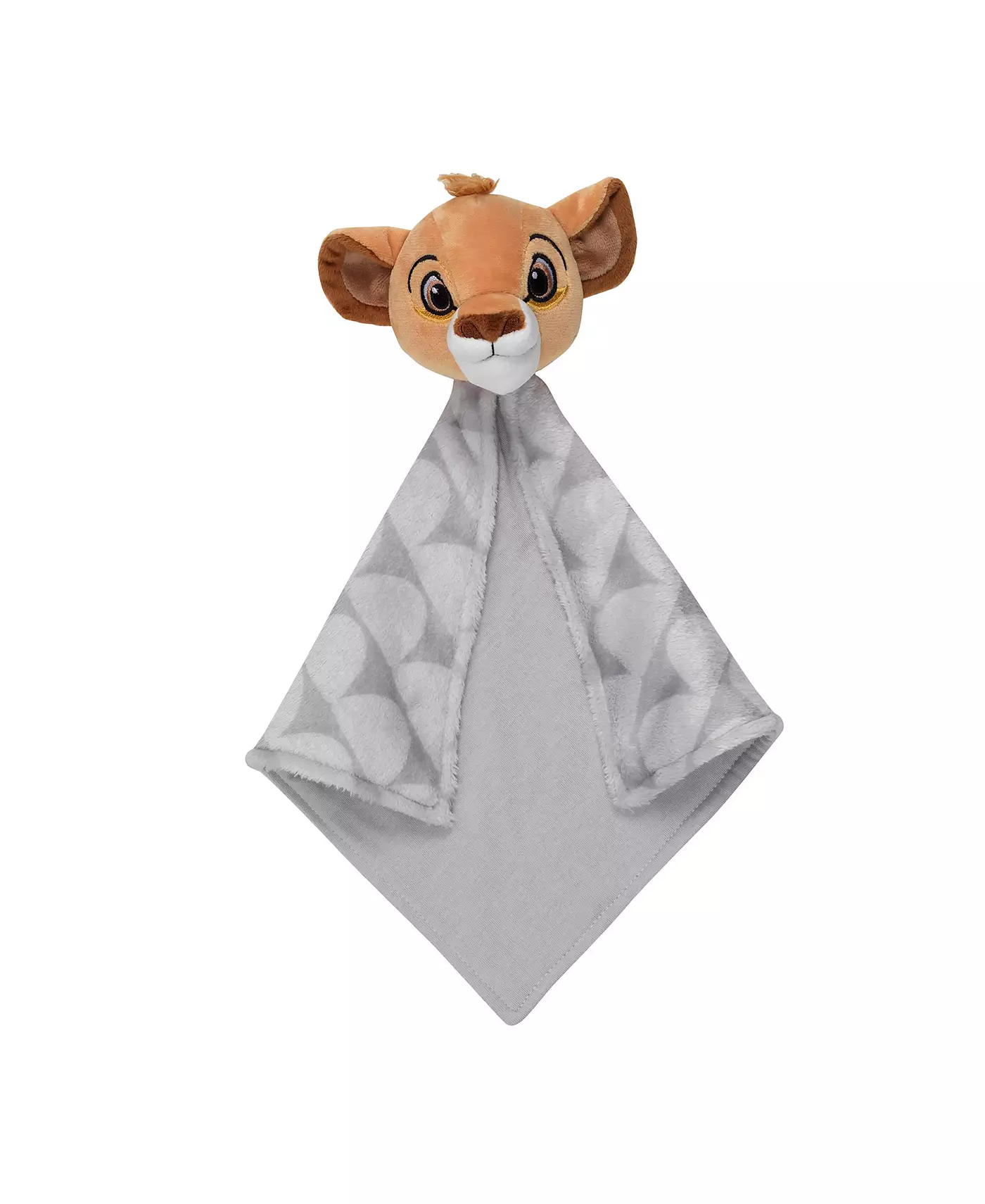 Lambs & Ivy Disney Baby THE LION KING Lovey Grey Plush Security Blanket