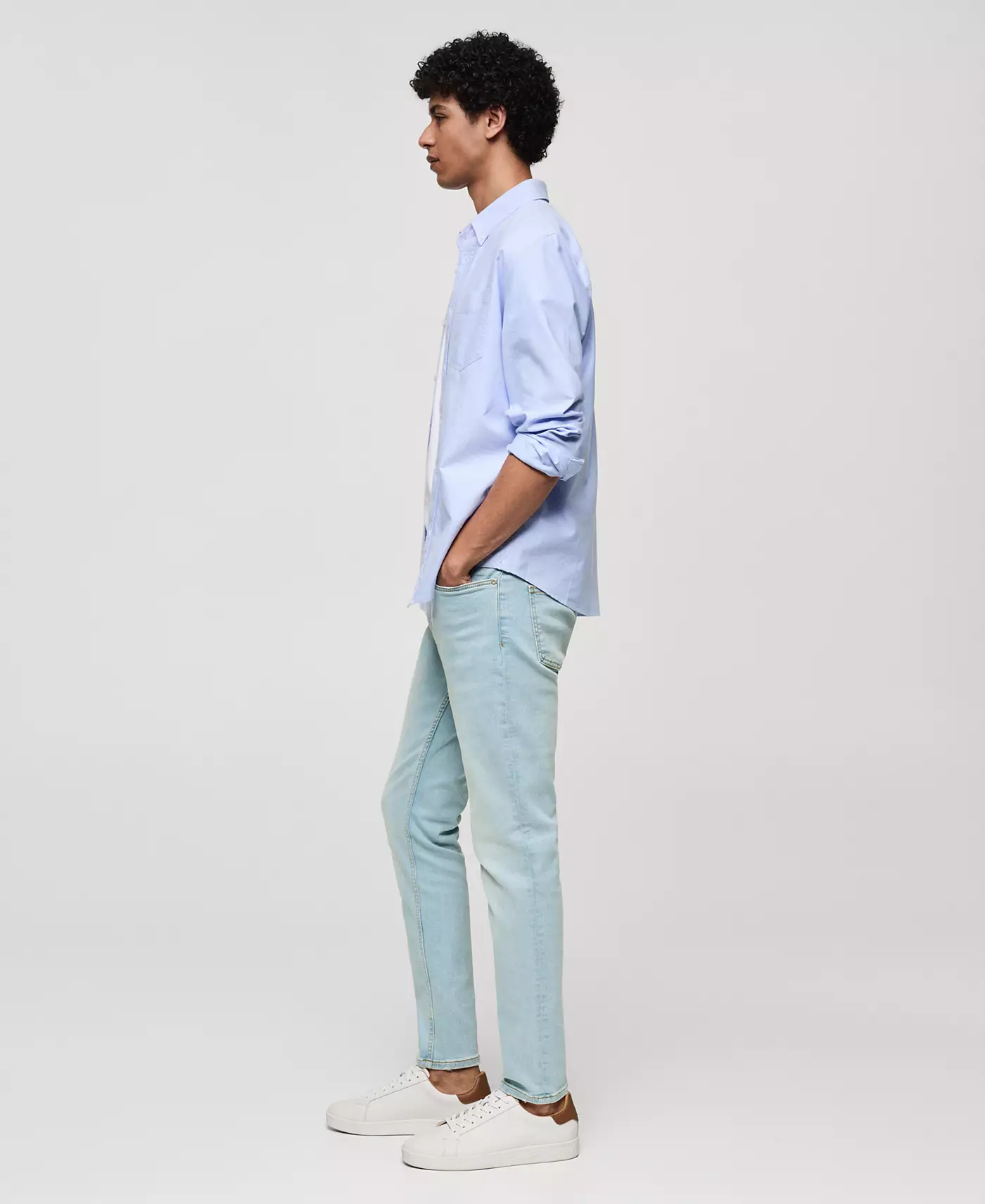 Мужские облегающие джинсы MANGO Jude