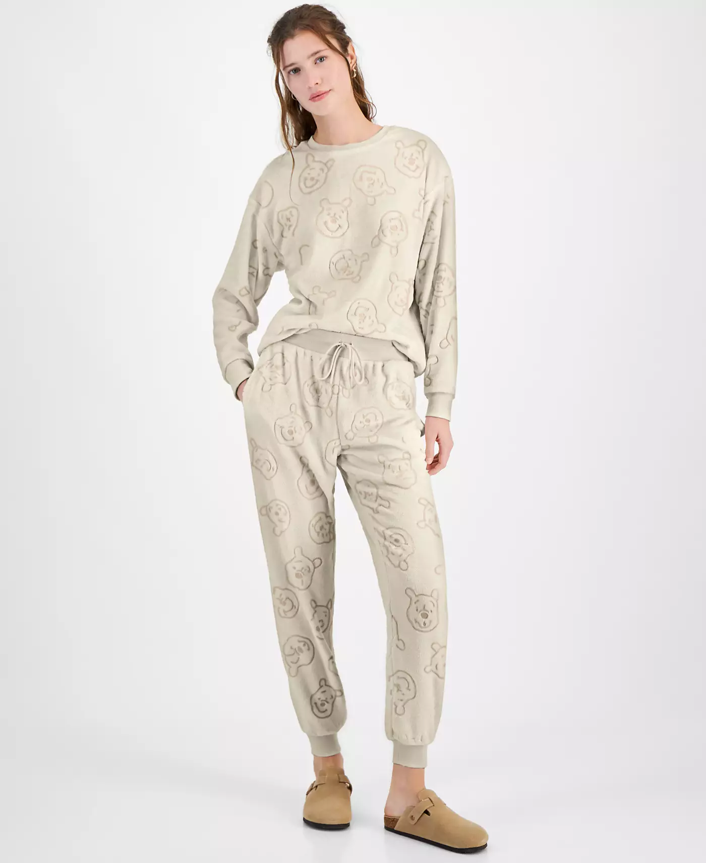 Велюровая толстовка с тиснением «Винни-Пух» от Disney Juniors