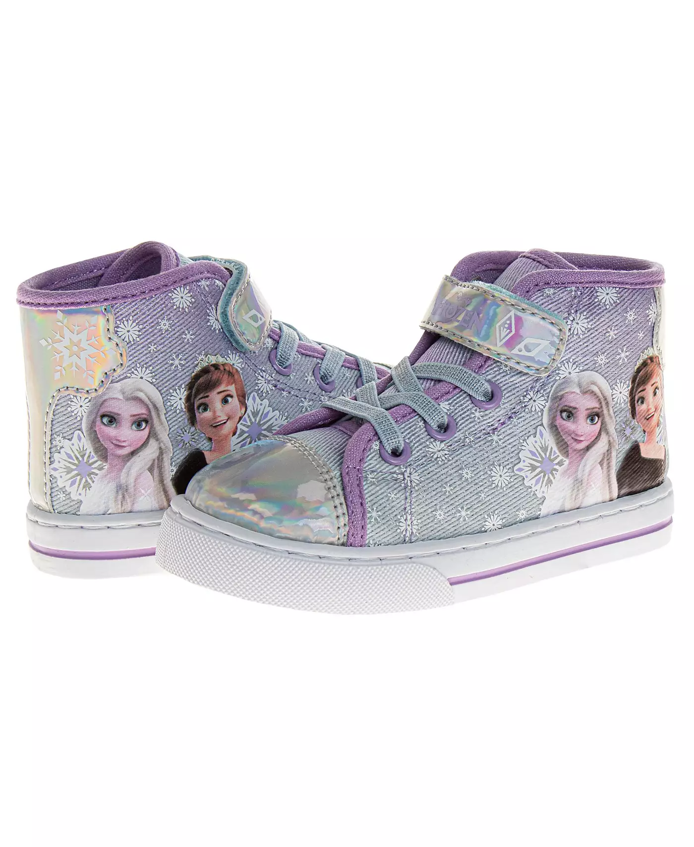 Высокие кеды Disney для малышей и маленьких девочек Frozen Anna and Elsa