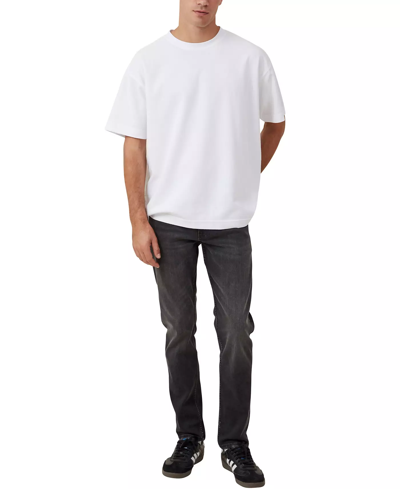 Мужские узкие зауженные джинсы COTTON ON