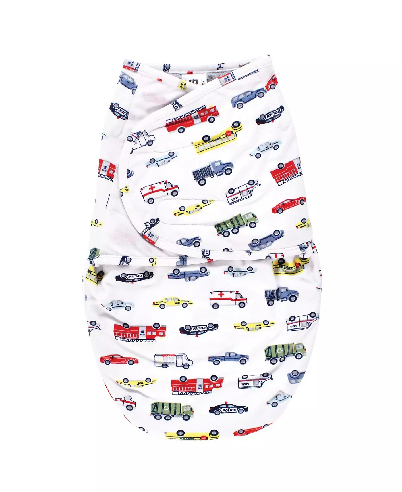 Hudson Baby Baby Boys Hudson Plush Faux Fur Swaddle Wrap, Going Places, 0-3 месяца