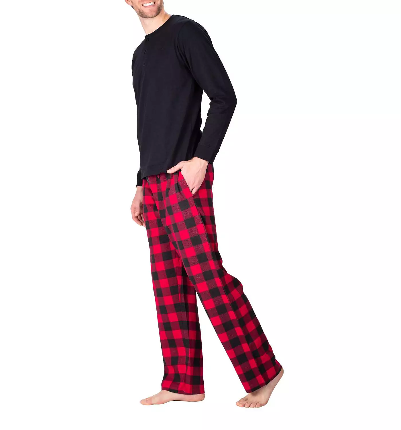 Мужской комплект пижамы Sleep Hero Knit с длинными рукавами