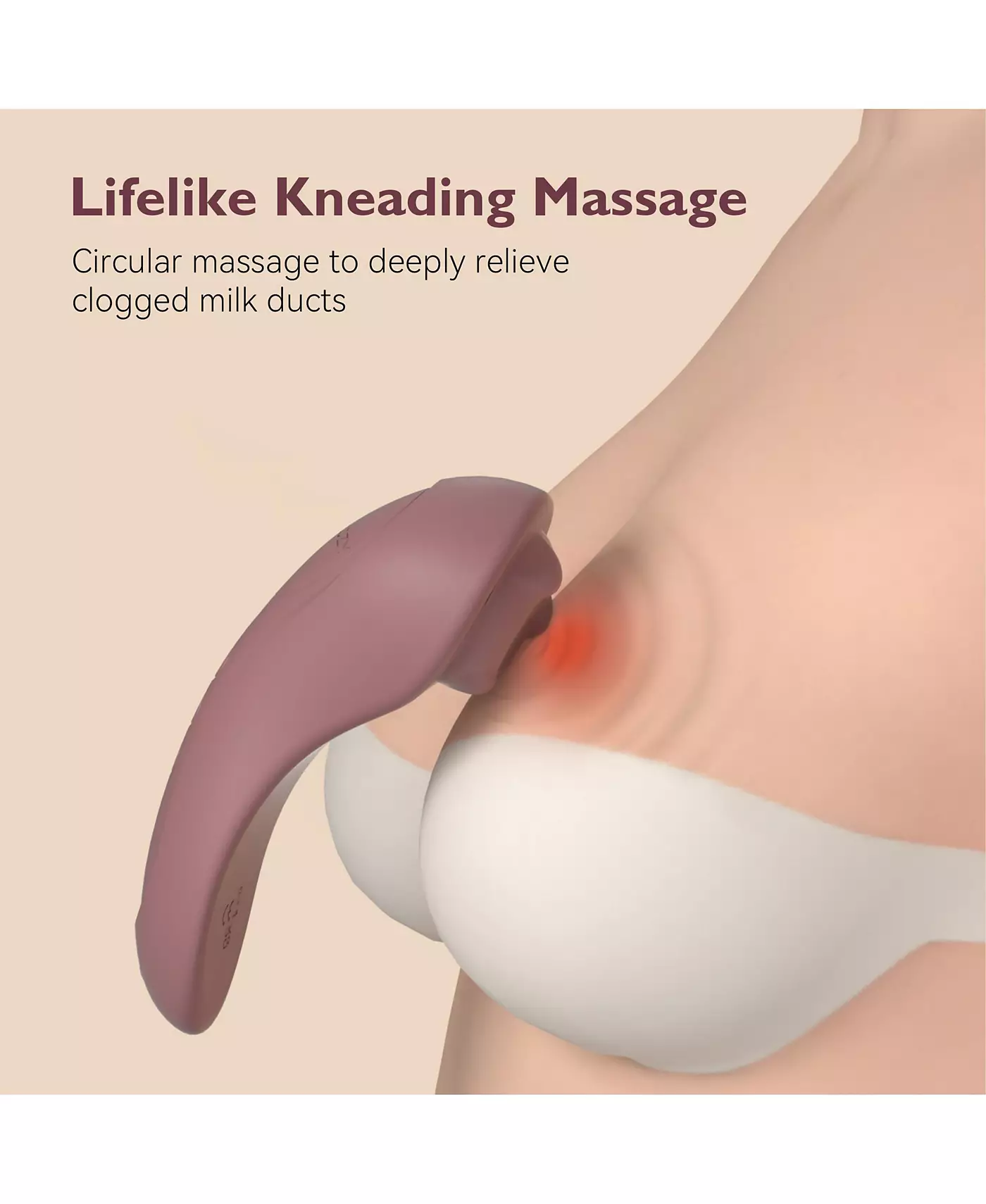 Momcozy 3-в-1 Разминающий массажер для лактации