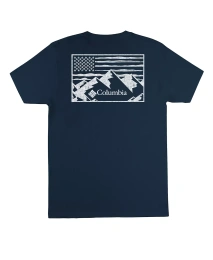 Мужская футболка Columbia Mountain Majesty с графическим логотипом