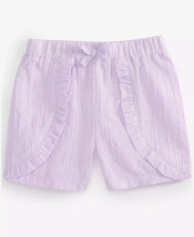 Первые впечатления от хлопковых шорт для девочек с застежкой-молнией в горошек, созданных для Macy's