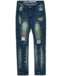 Джинсы мужские Reason Big and Tall Mulberry Moto Skinny Denim