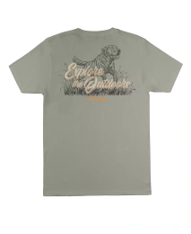 Мужская футболка Columbia Edgar с коротким рукавом и графическим принтом