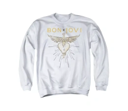 Мужская толстовка Bon Jovi Greatest Hits для взрослых с круглым вырезом