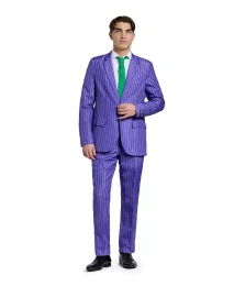 Мужские костюмы Suitmeister Official DC Comics Joker Costumes - Halloween Costumes