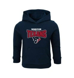 Outerstuff Малыши Мальчики и Девочки Темно-синий Хьюстон Тексанс Драфт Пик Пуловер Толстовка