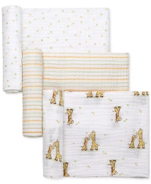 Little Me Baby 3-Pc. Муслиновый комплект одеял с жирафом