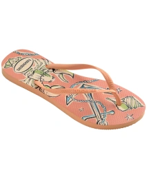 Женские тонкие супер свежие сандалии Havaianas Slim Slip On