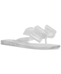 Босоножки-шлепанцы Jeffrey Campbell Sugary Jelly Bow