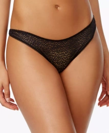 Нижнее белье DKNY Modern Lace Satin Trim Thong DK5013
