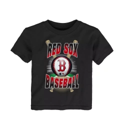 Футболка Outerstuff для мальчиков и девочек, черная, Boston Red Sox, специальное мероприятие