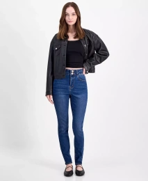 Dollhouse Curvy Узкие джинсы с высокой талией и двумя пуговицами