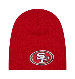 New Era Baby Boys and Girls Scarlet San Francisco 49ers Мини вязаная шапка