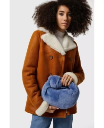 Женская мини-сумка Furniq UK из овчины