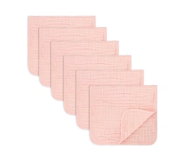 Муслиновые салфетки для срыгивания Comfy Cubs, упаковка из 6 шт.