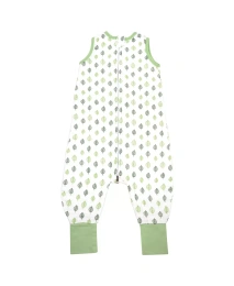 Bublo Baby Спальный мешок для малышей с ножками - 3T-4T Одеяло для ношения - Муслиновый спальный мешок с ножками - 0,5 TOG